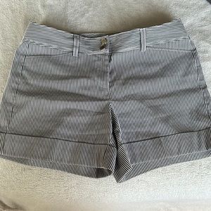 WHBM striped Shorts Size 6